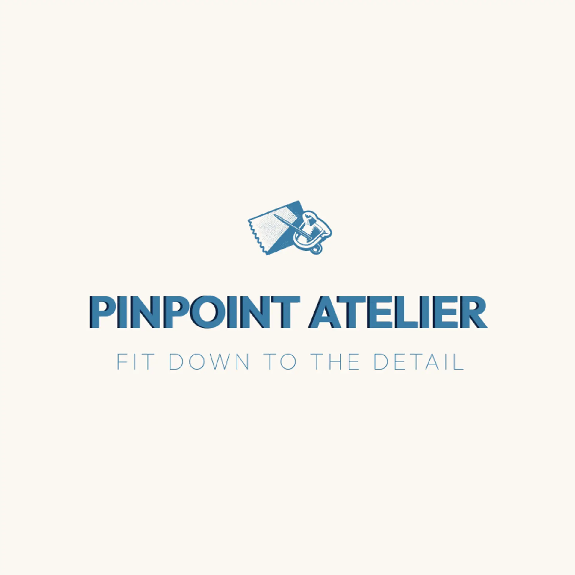 Pinpoint Atelier logo for tailor