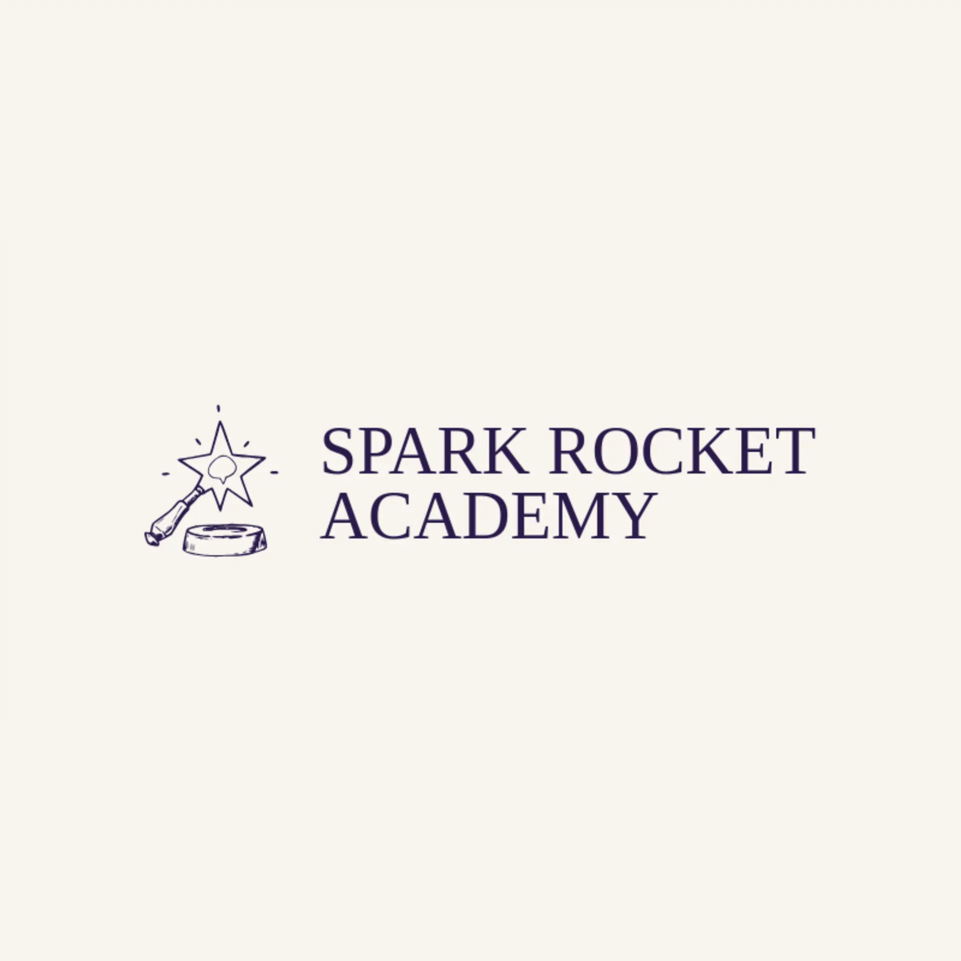 Spark Rocket Academy logo for spark