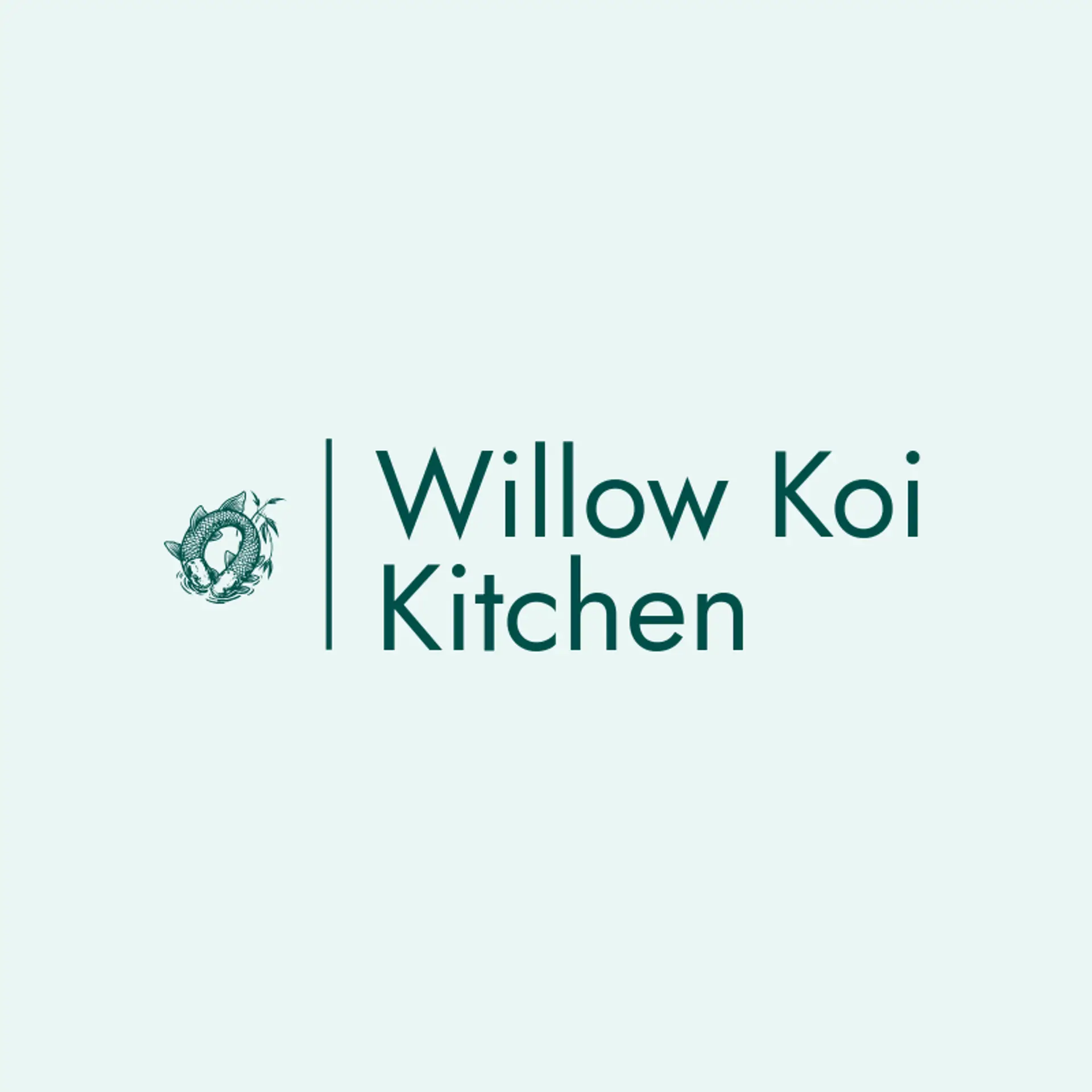 Willow Koi Kitchen logo for chinese