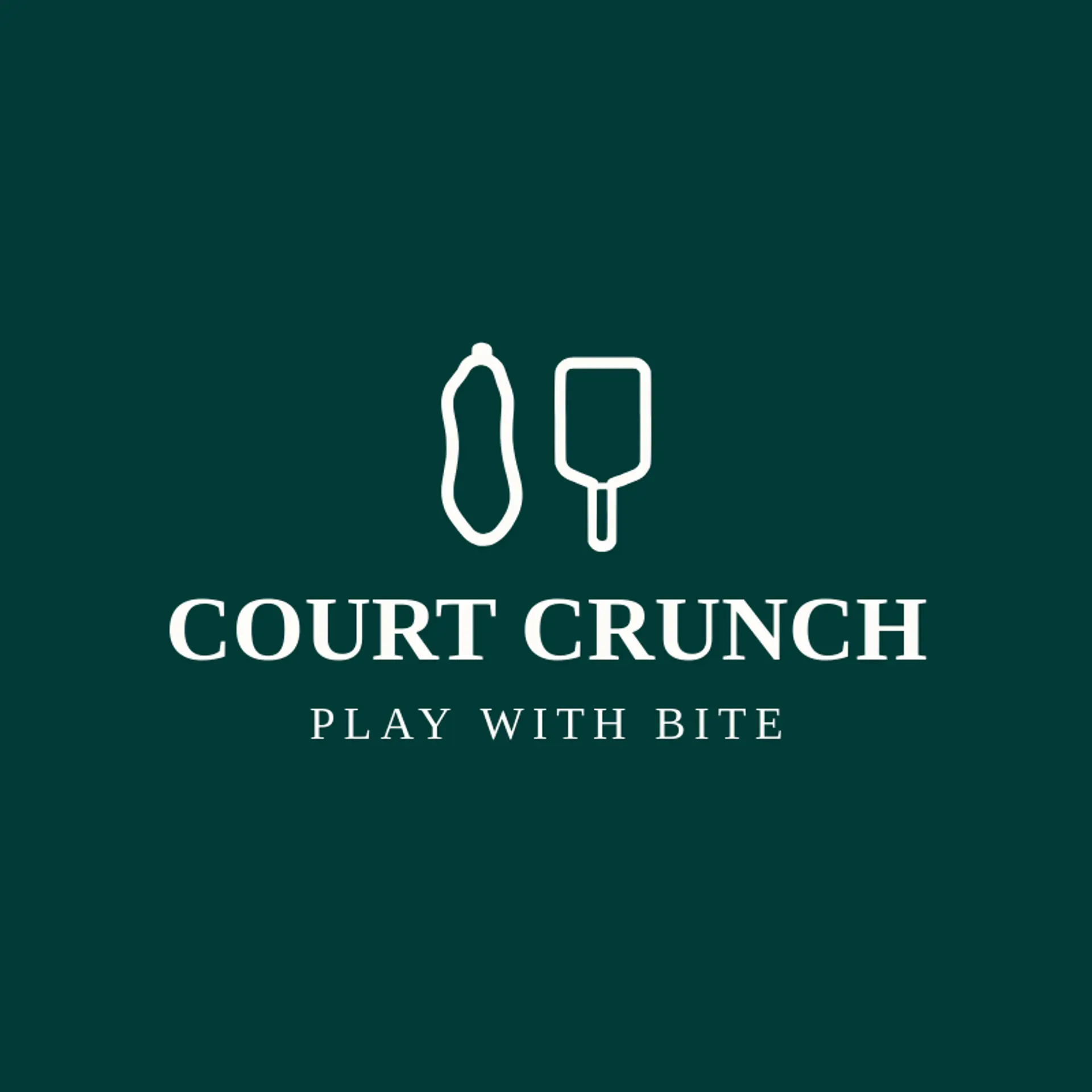 Court Crunch logo for pickle