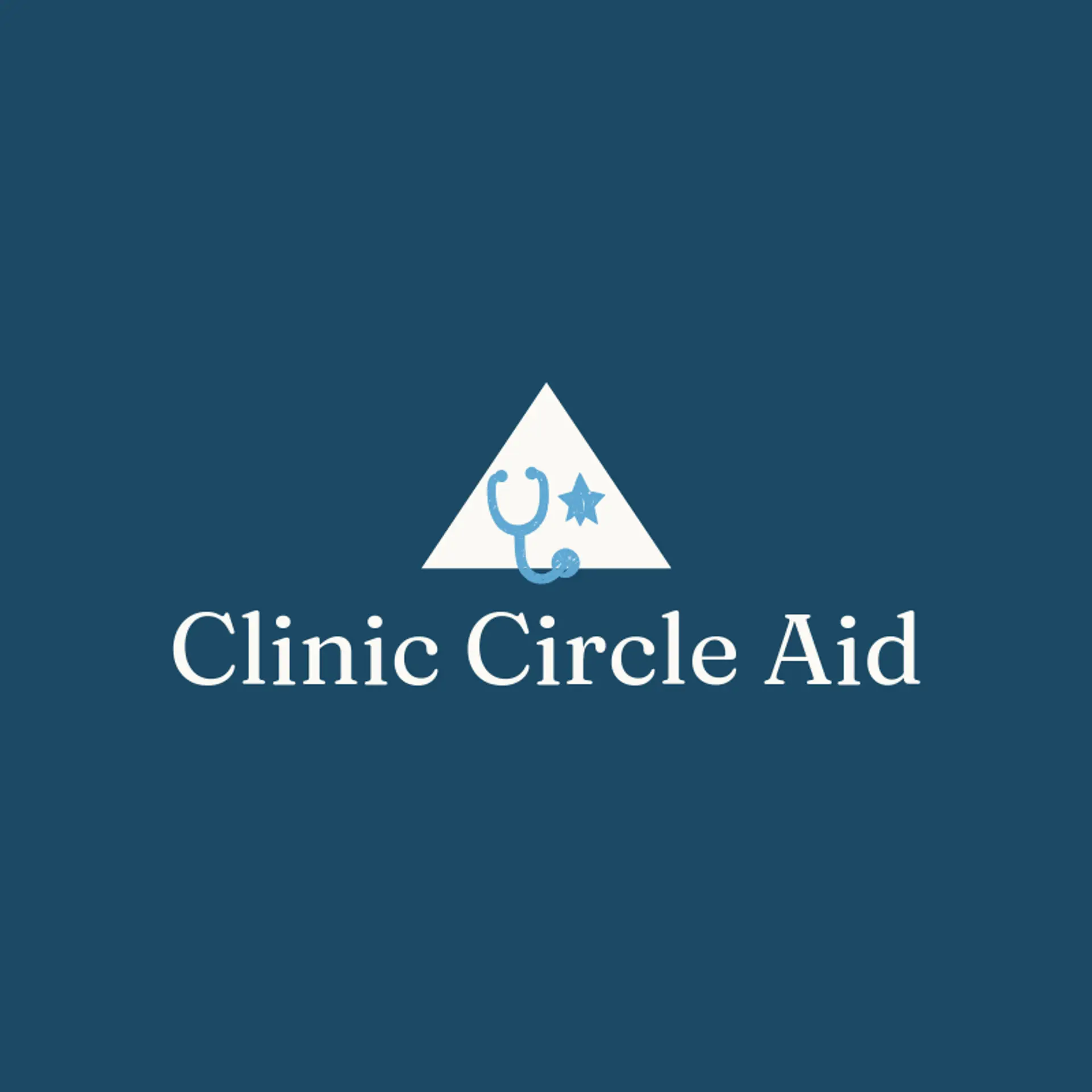 Clinic Circle Aid logo for first aid