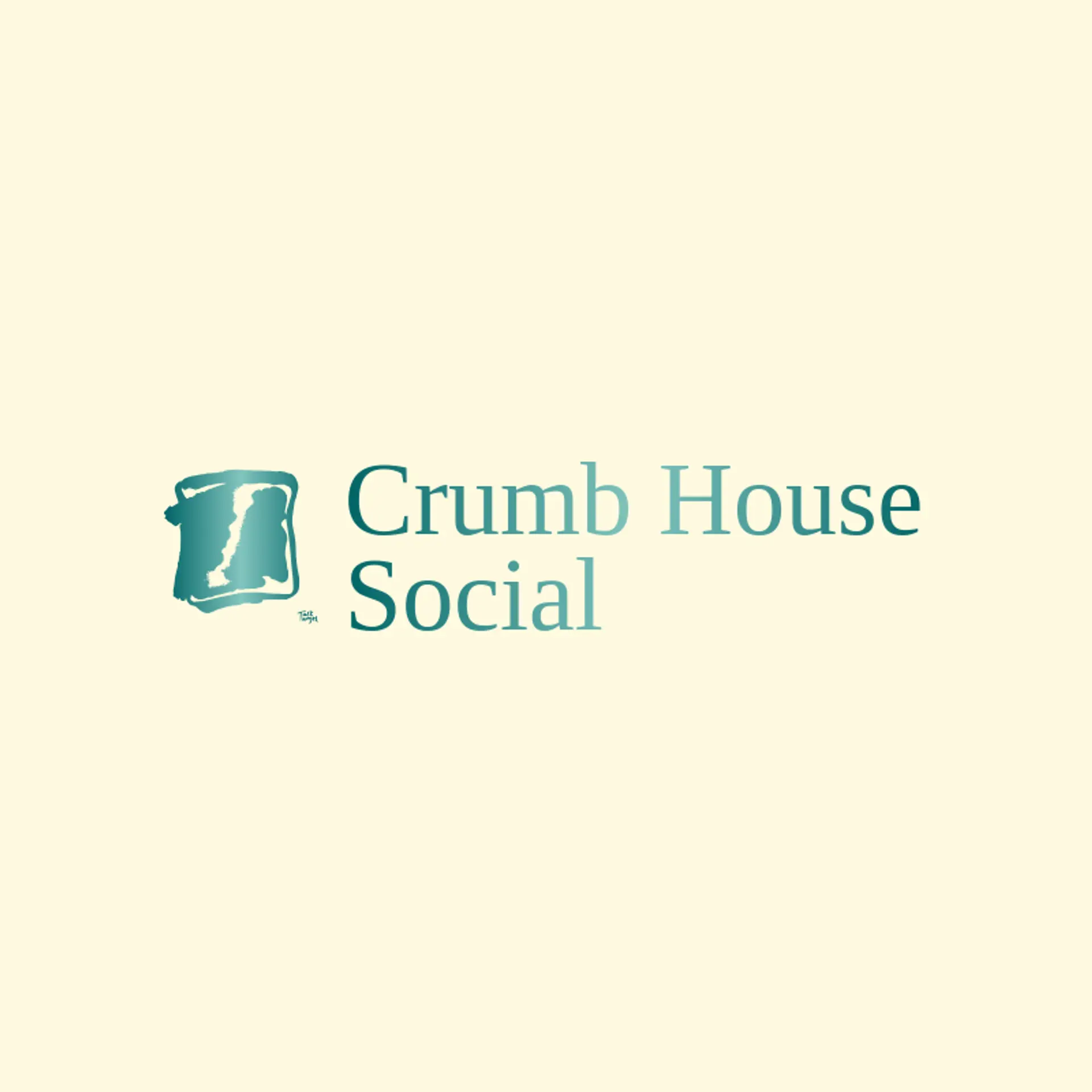 Crumb House Social logo for toast