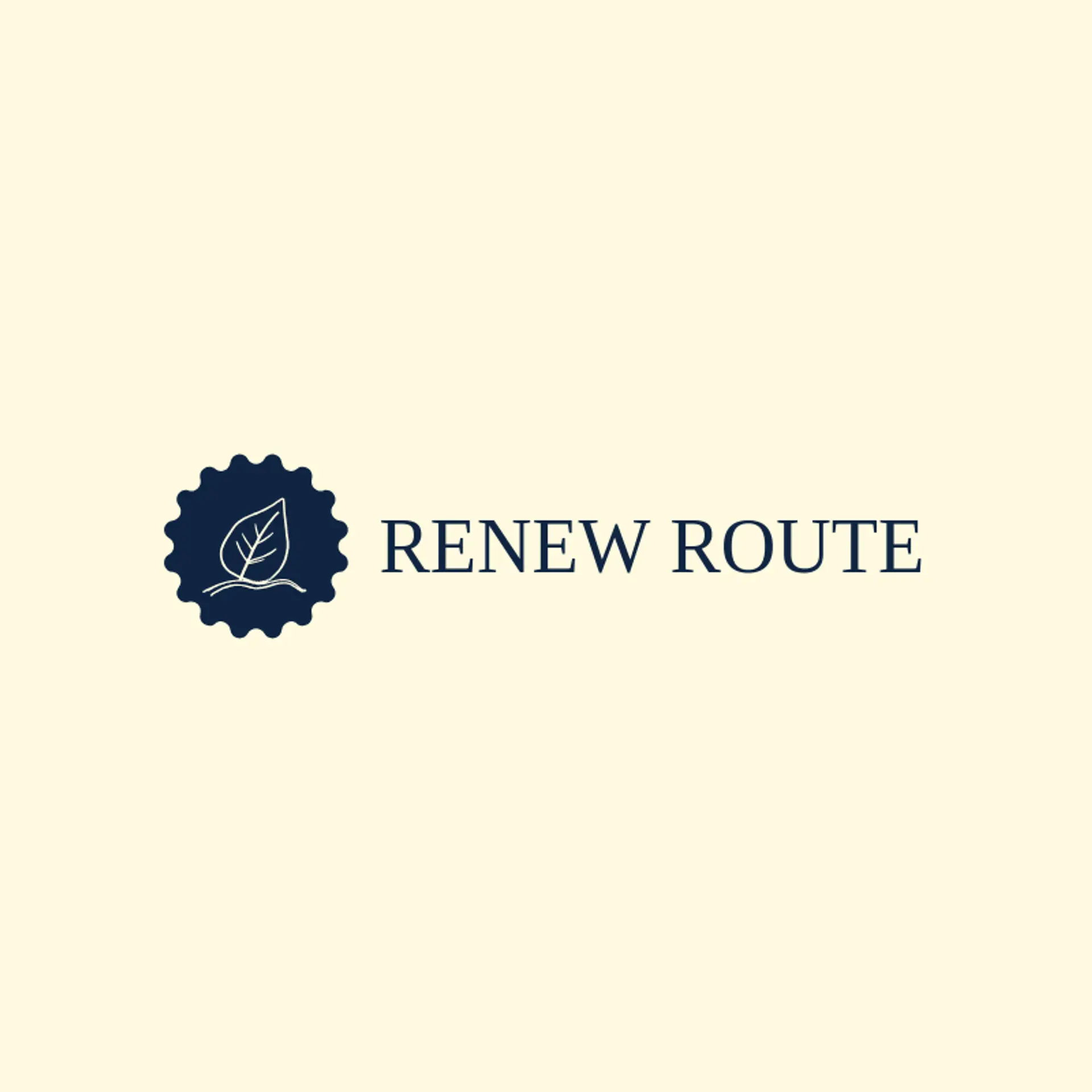 Renew Route logo for charger