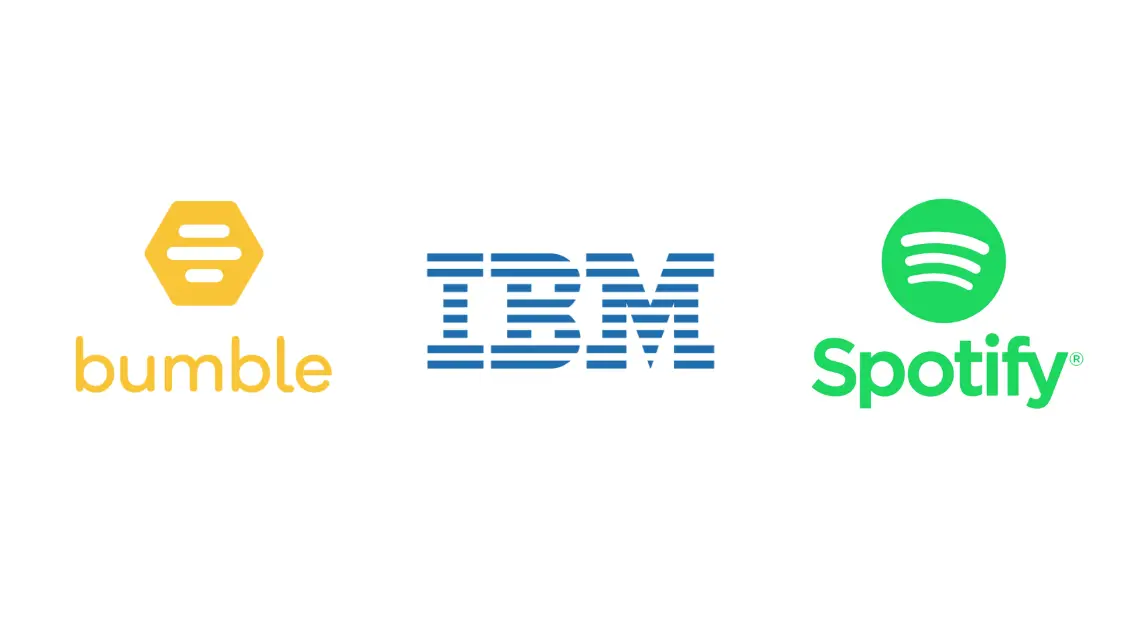 Horizontal lines brand logo shapes