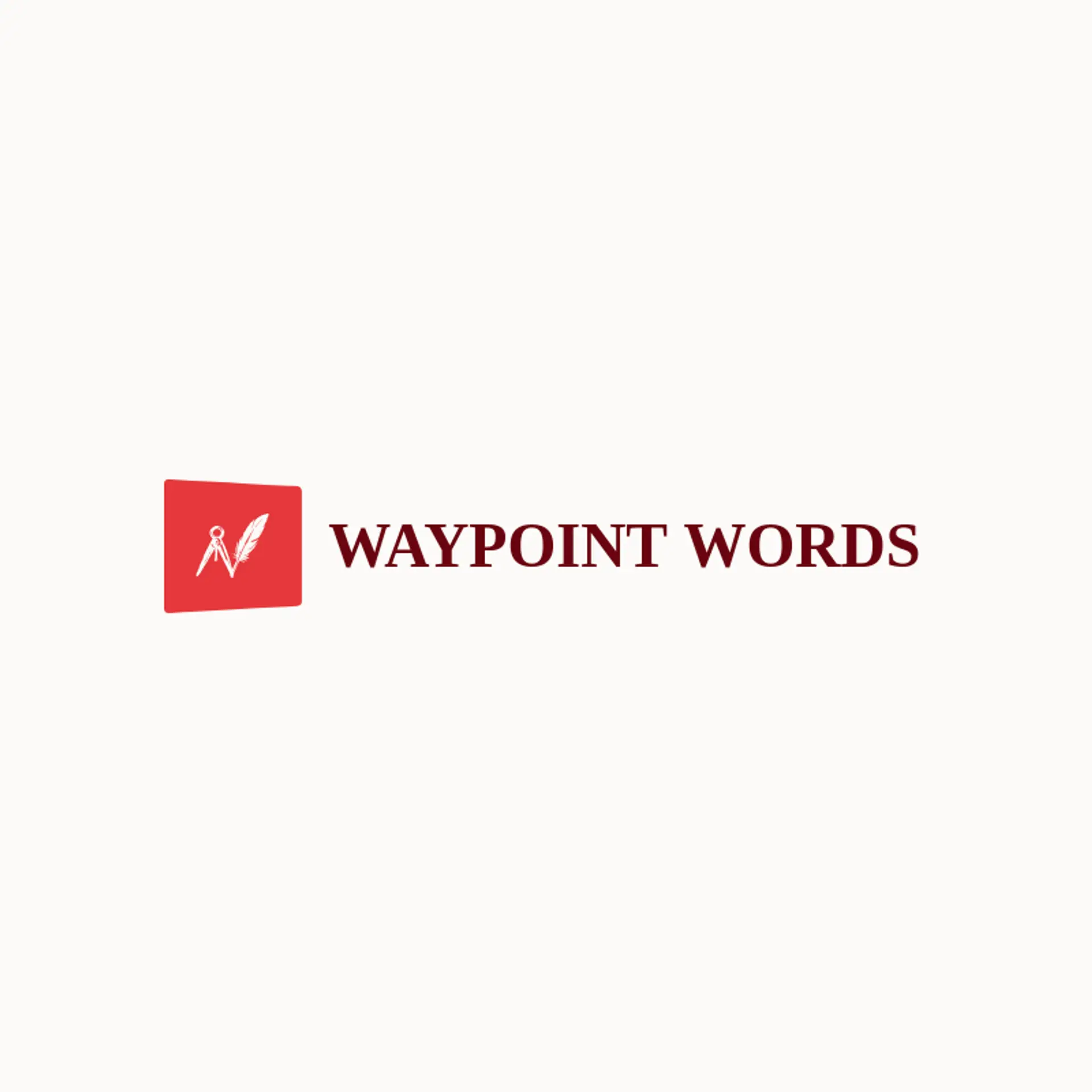 Waypoint Words logo for translation