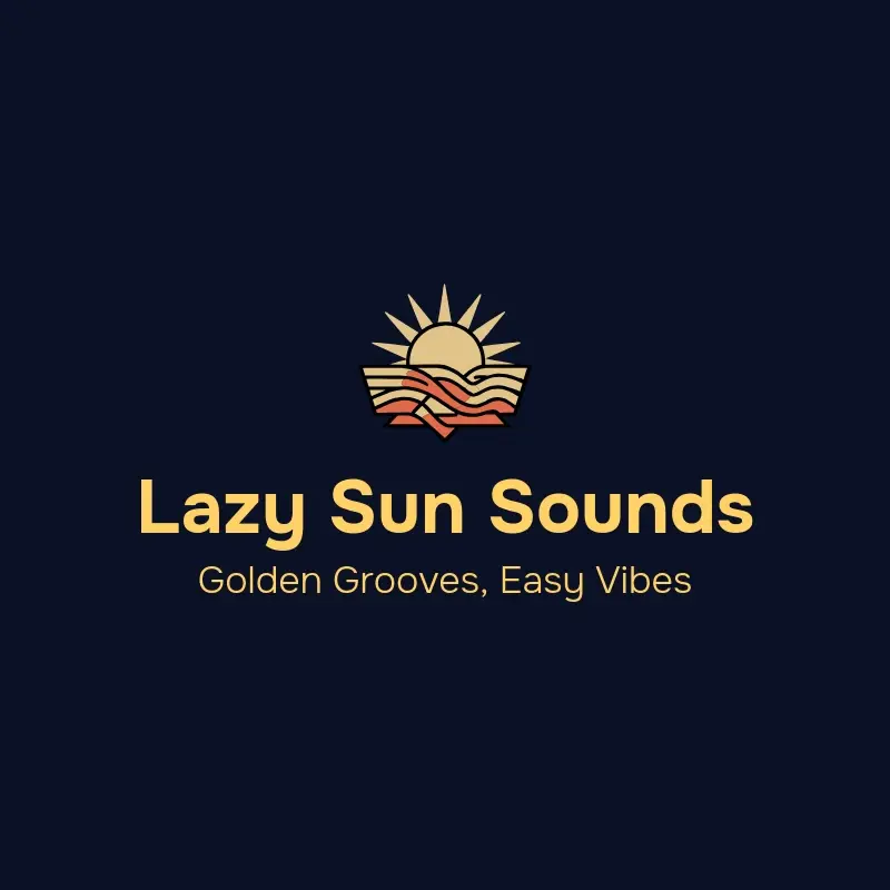 The album name Lazy Sun Sounds as a branded logo with a color icon