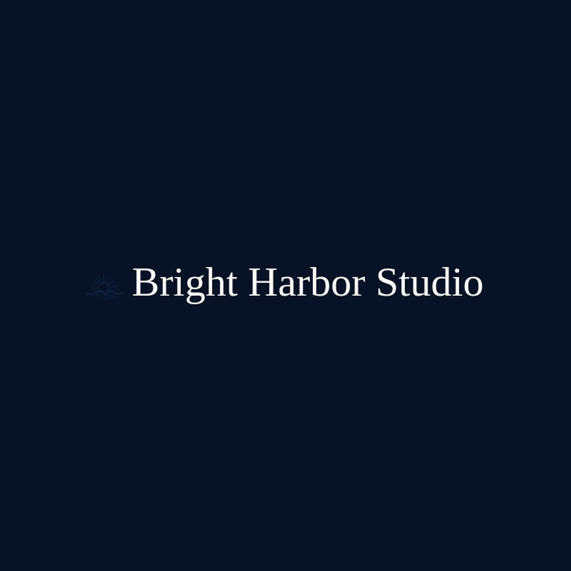 Bright Harbor Studio logo for flare
