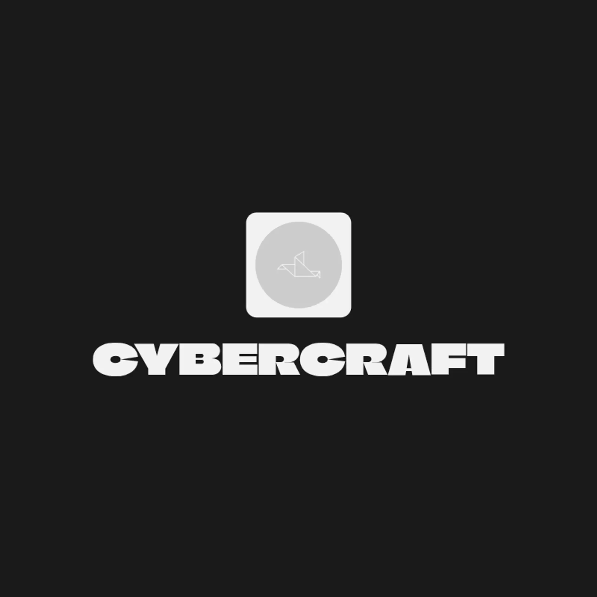 CyberCraft logo for digital tech