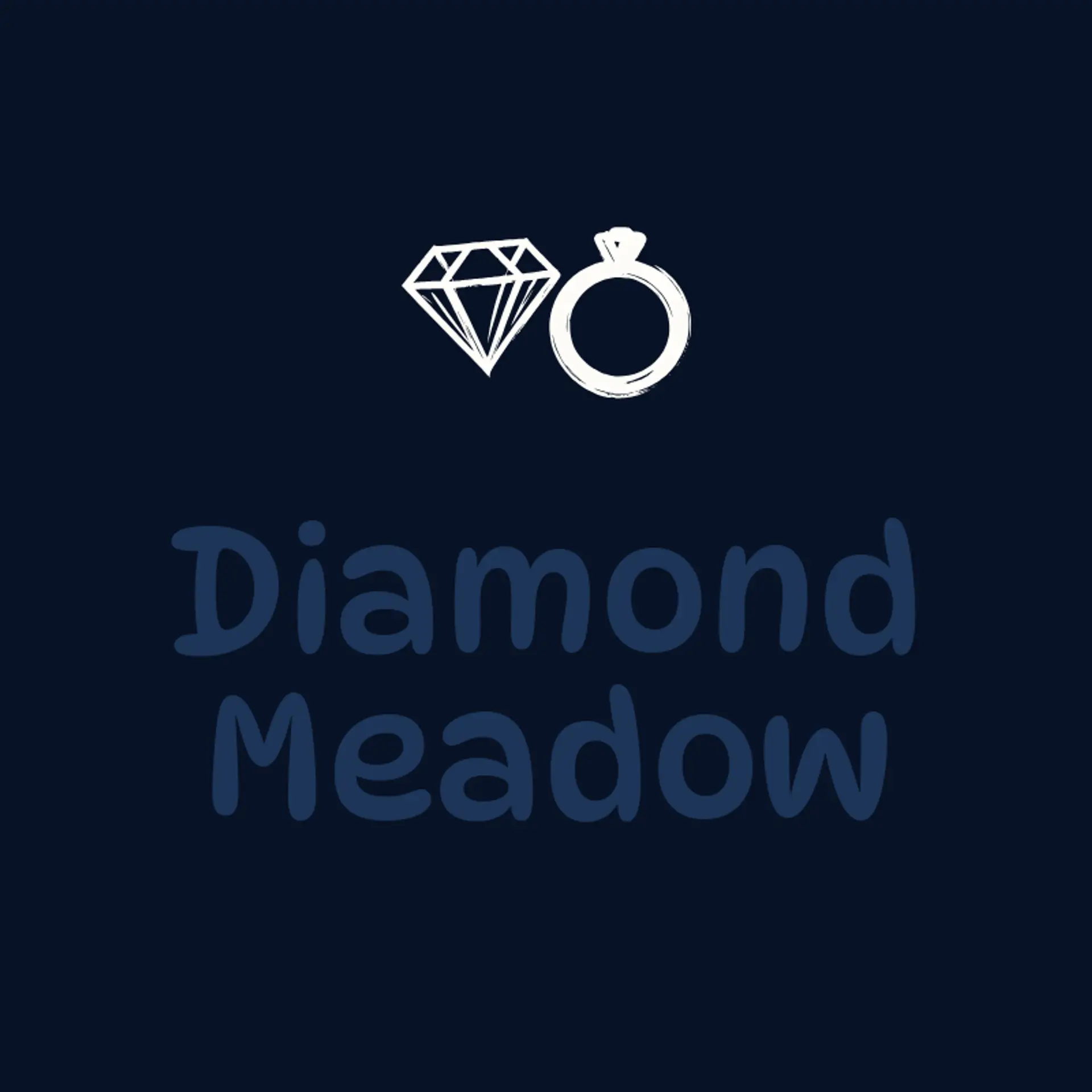 Diamond Meadow logo for ring