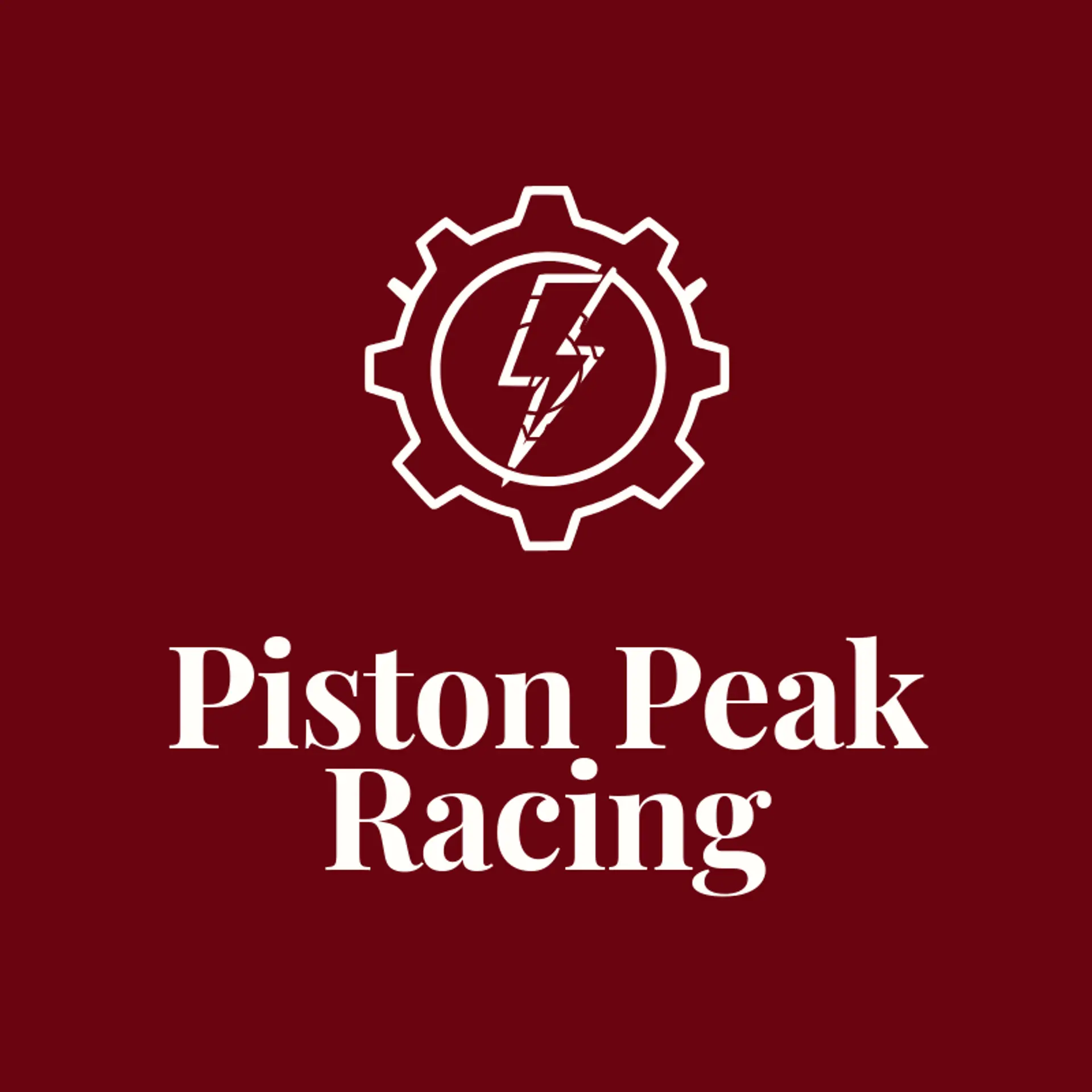Piston Peak Racing logo for engine