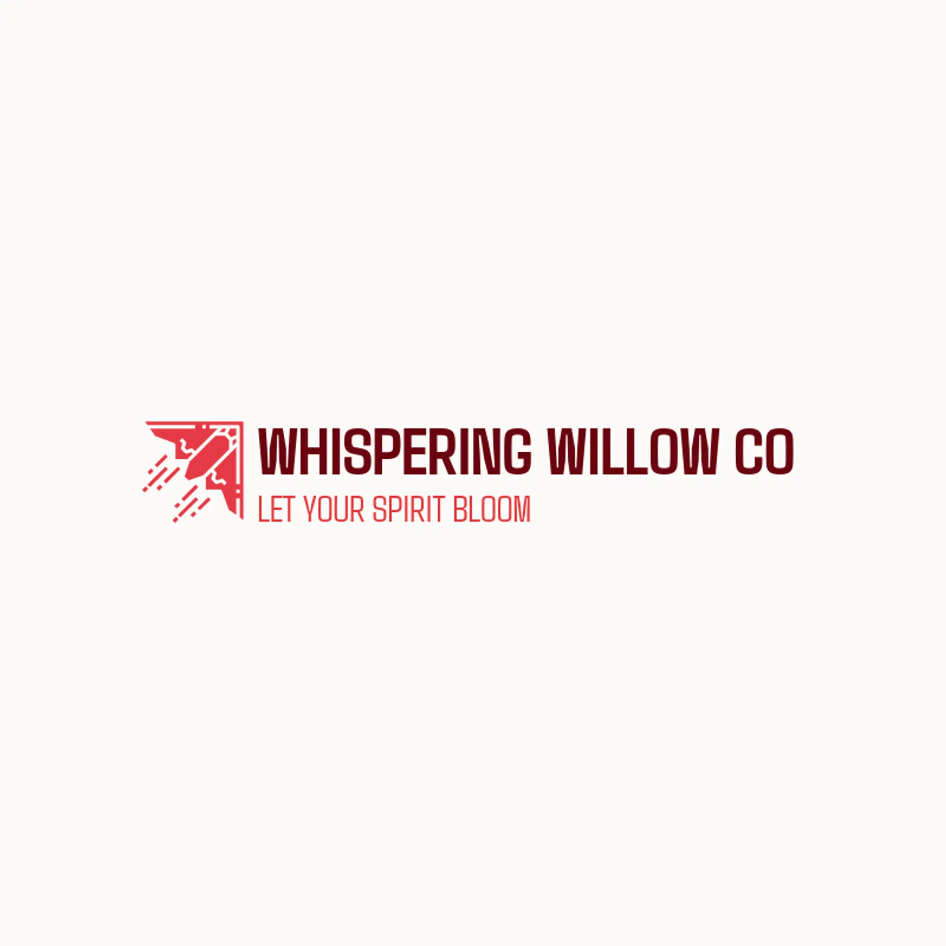 Whispering Willow Co logo for spirit