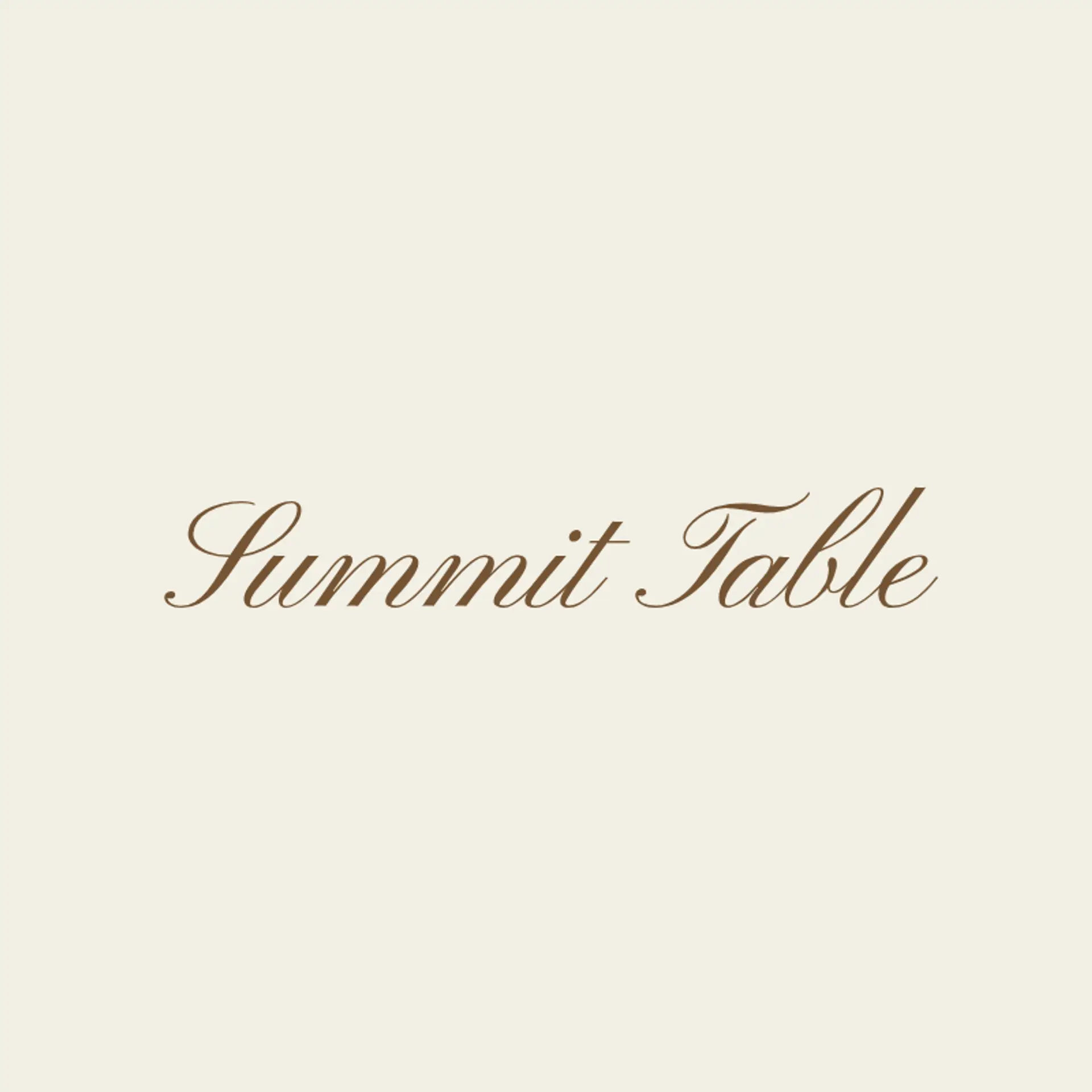 Starlit Table logo for hotel restaurant