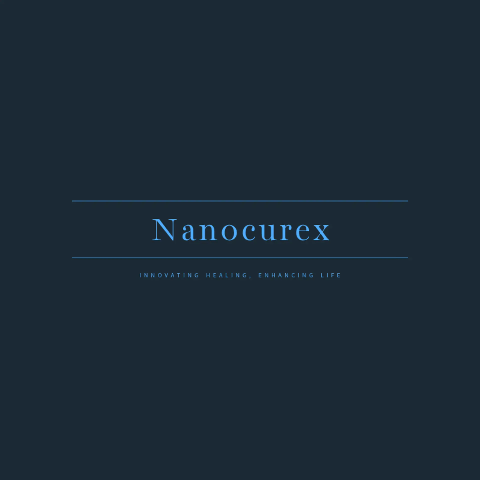 NanoCureX logo for biopharma medical