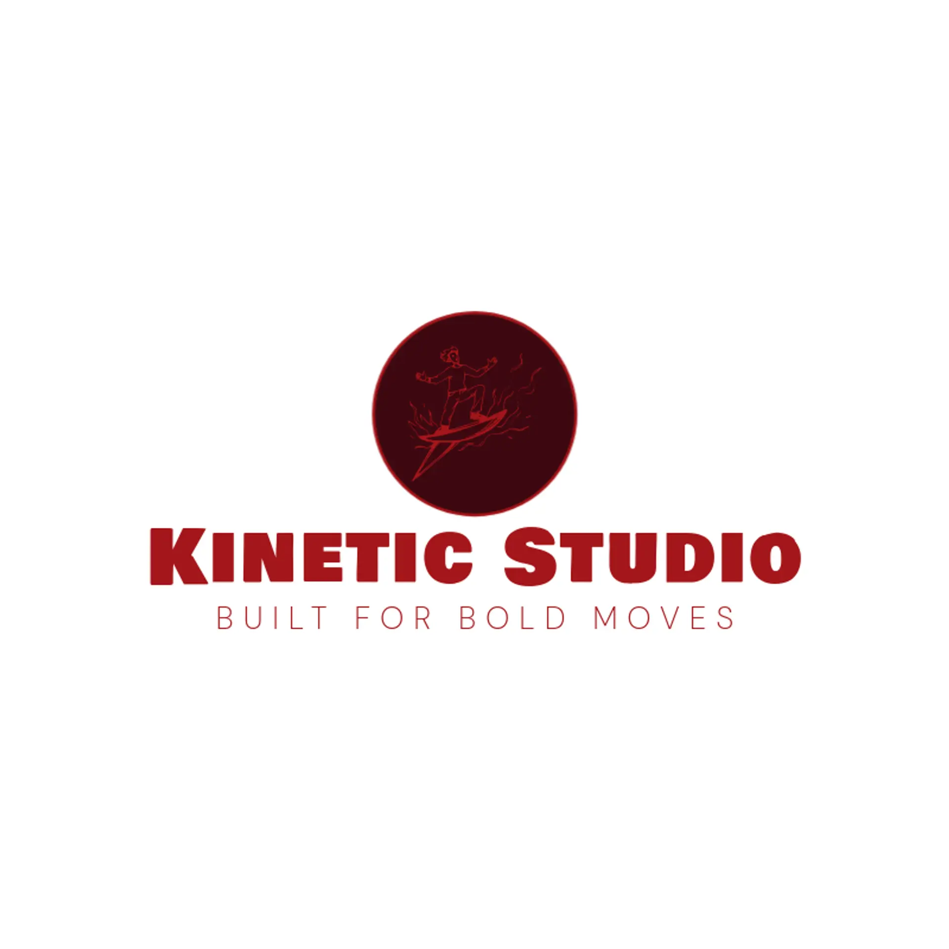 Kinetic Studio logo for action
