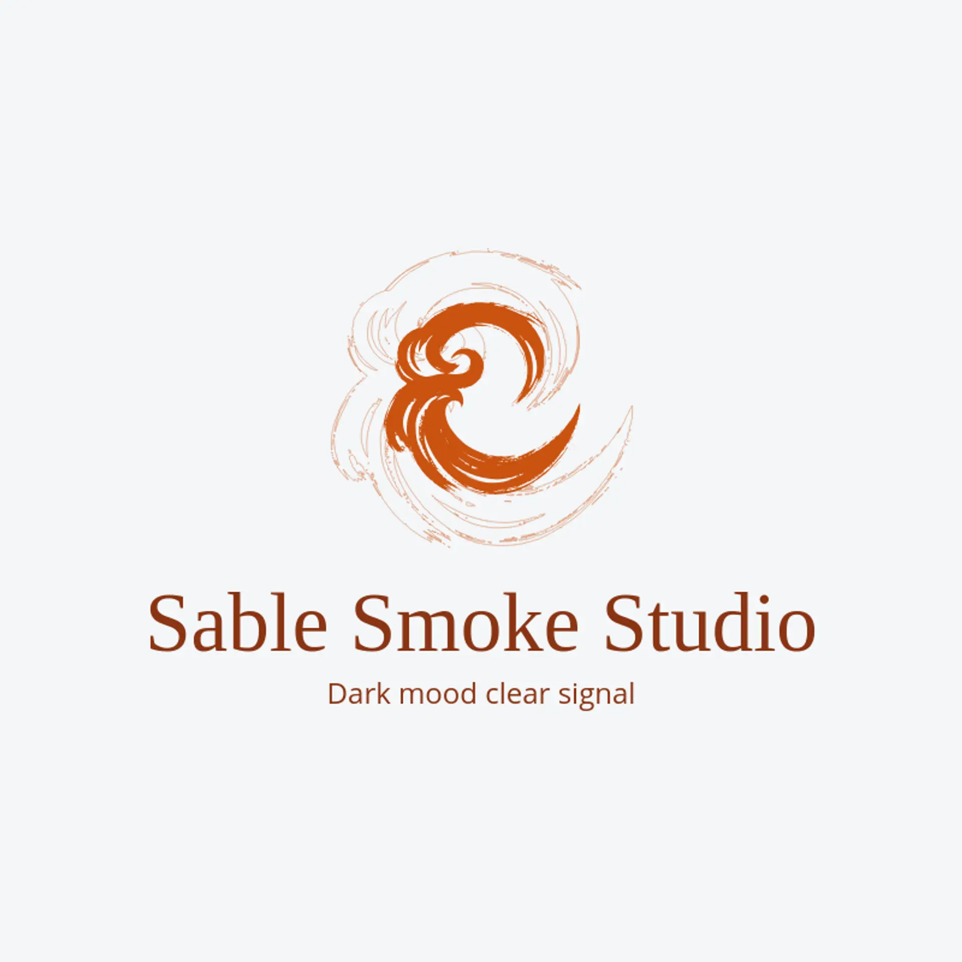 Sable Smoke Studio logo for smoke