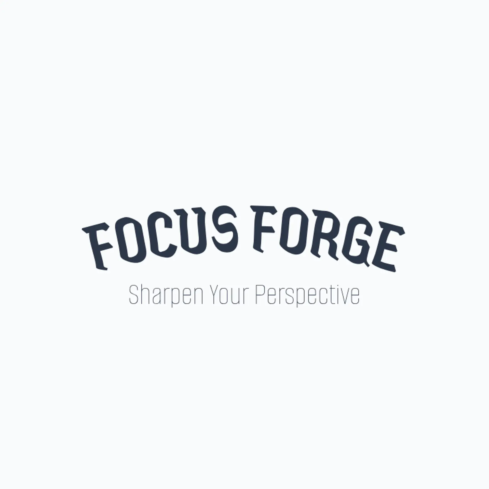 Focus Forge logo for cool photography