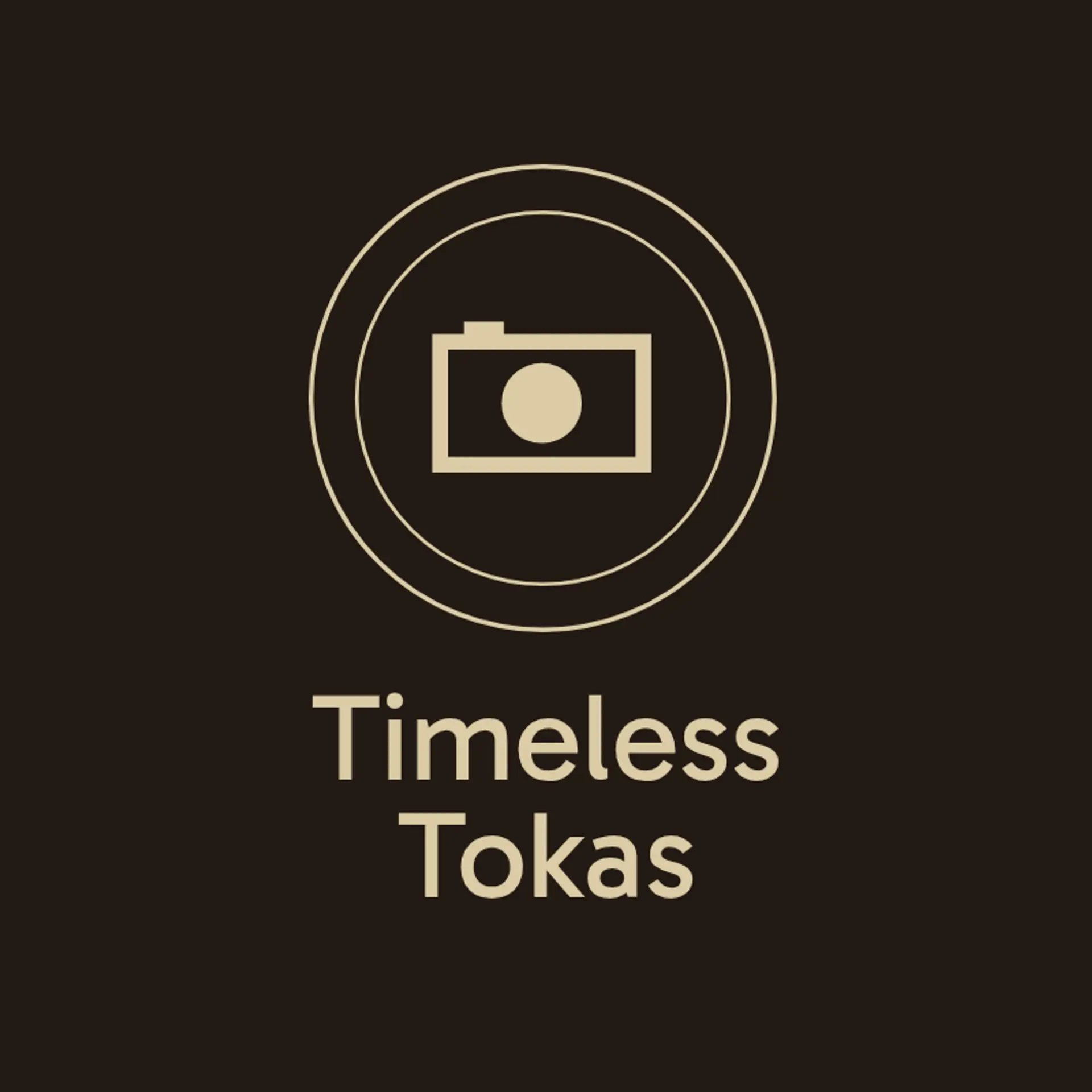 Timeless Tokas logo for vintage photography