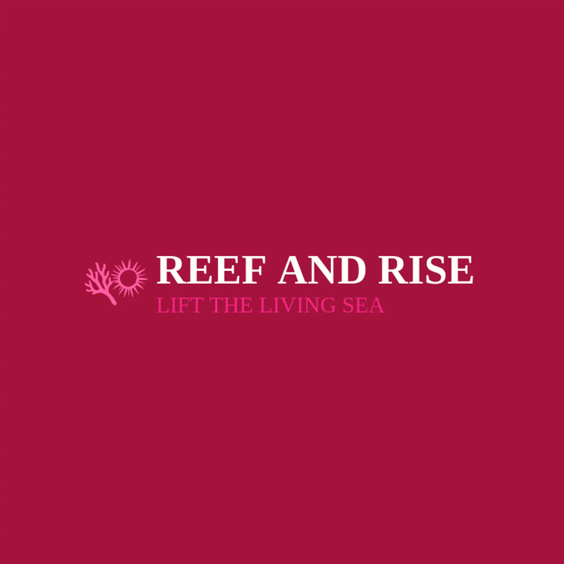 Reef and Rise logo for ocean