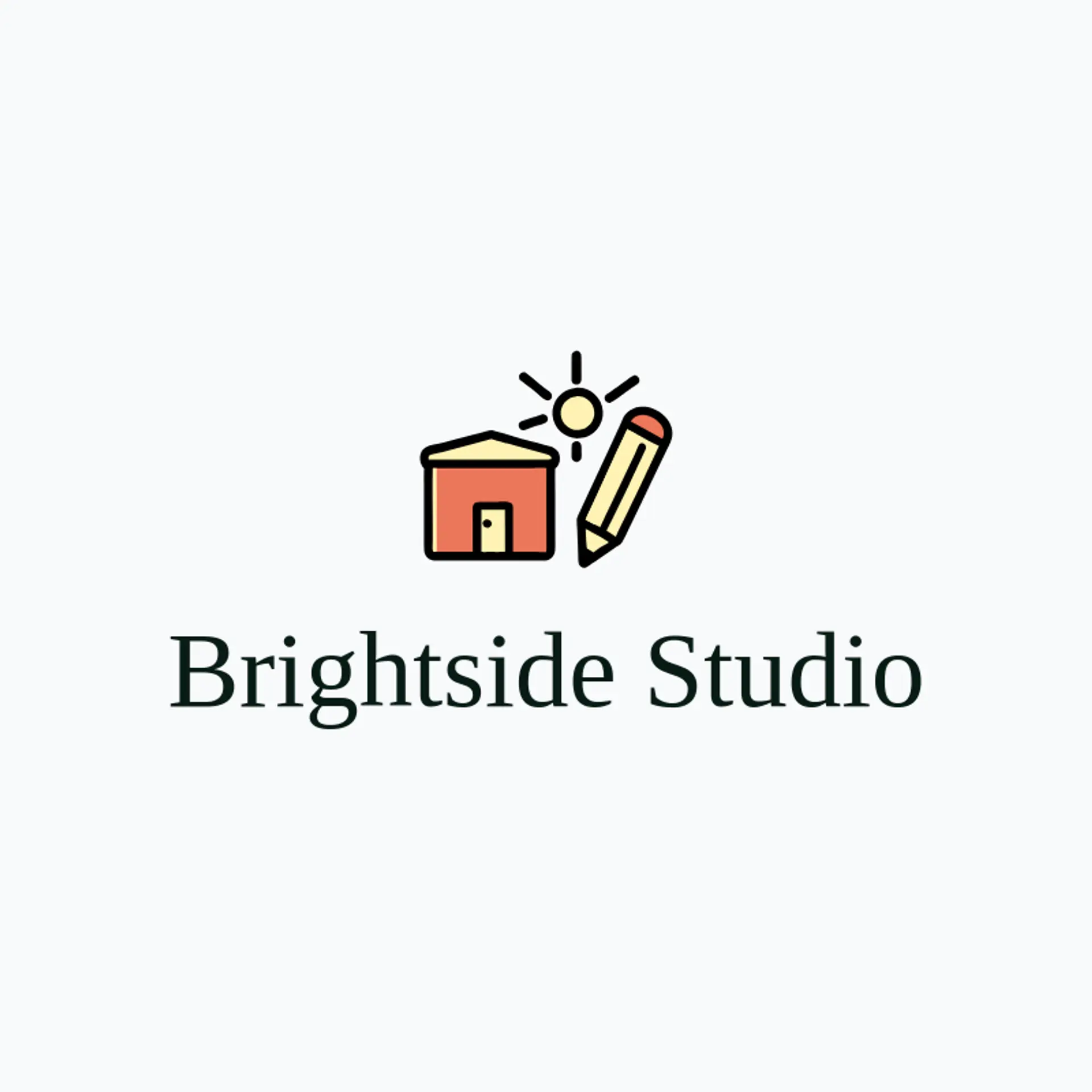 Brightside Studio logo for small business