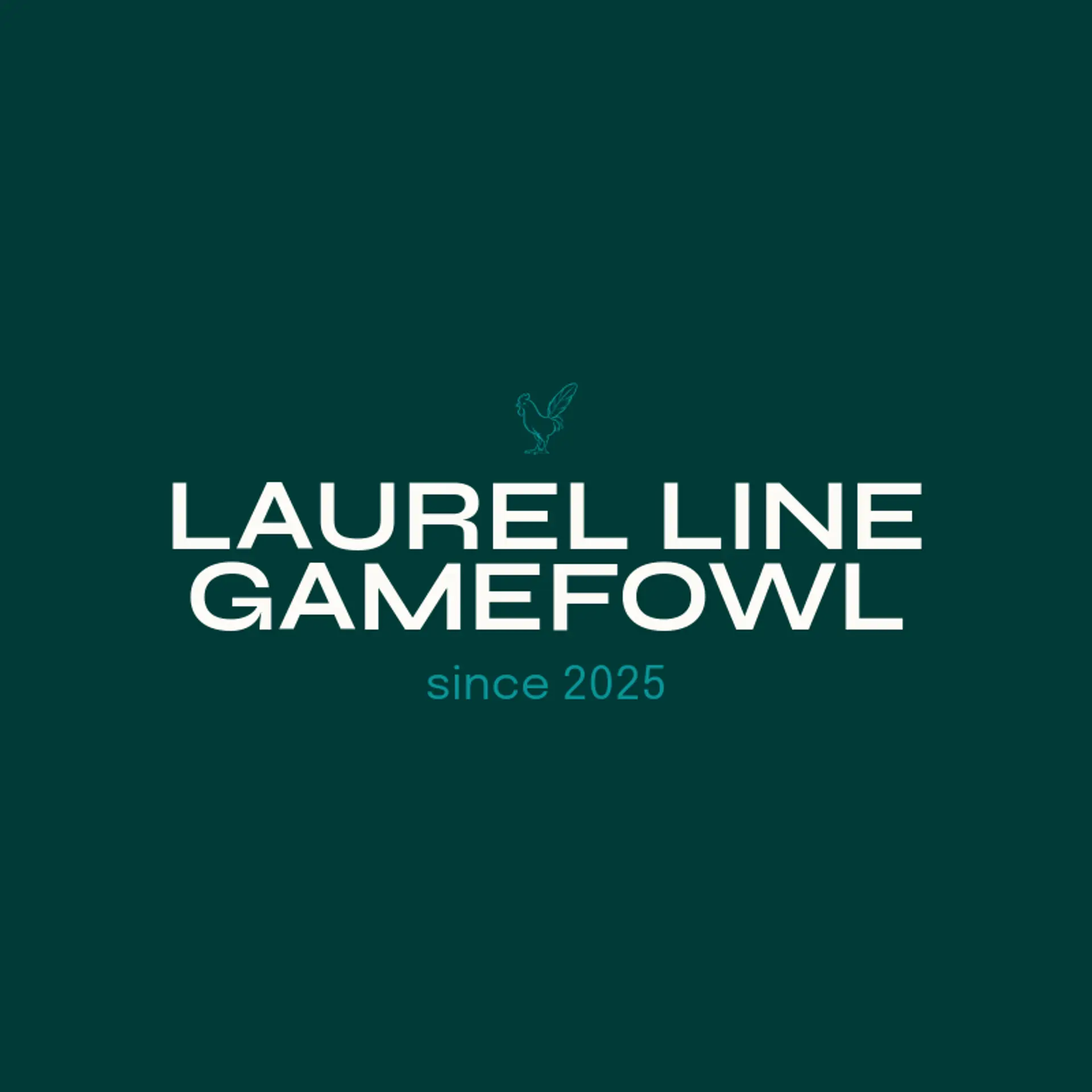 Laurel Line Gamefowl logo for gamefowl