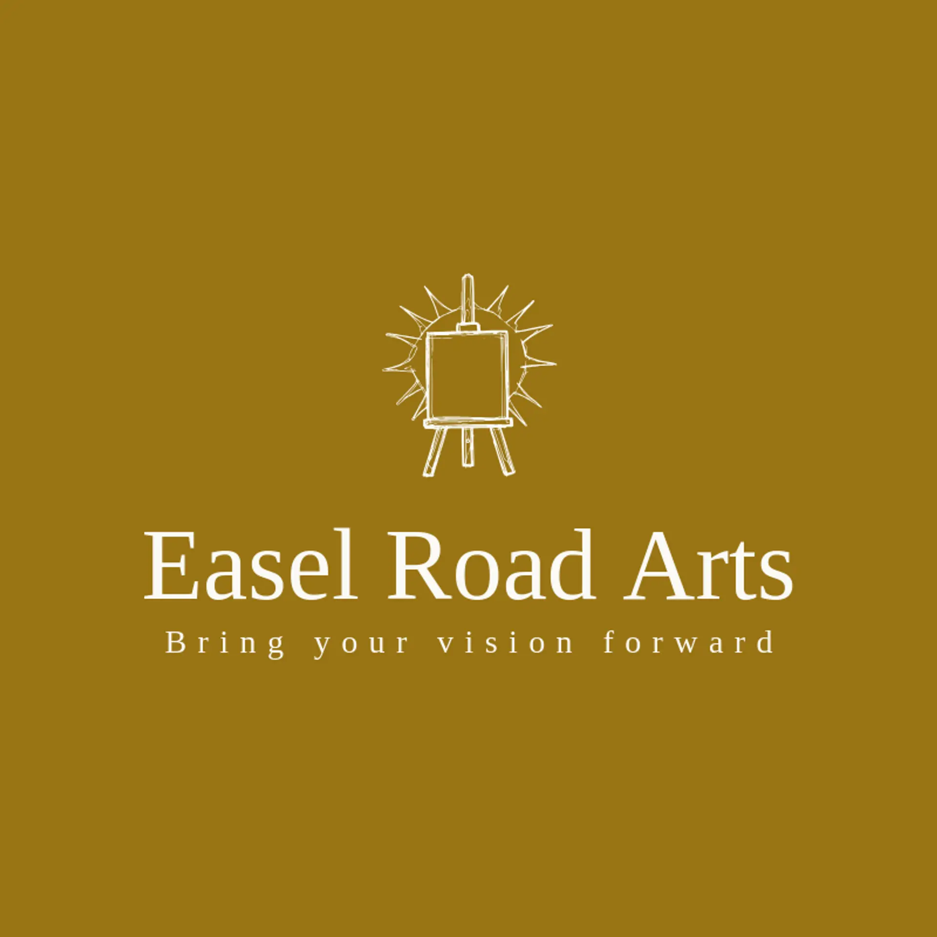 Easel Road Arts logo for drawing