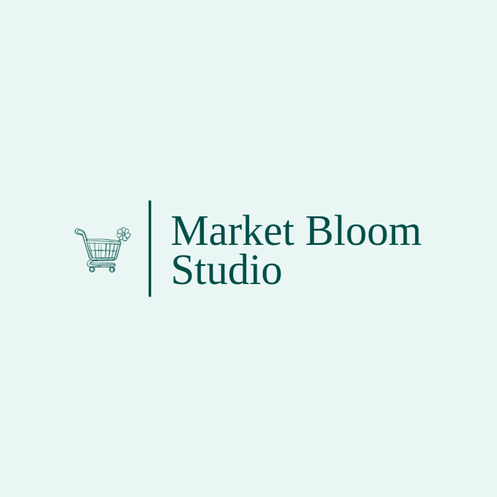 Market Bloom Studio logo for cart