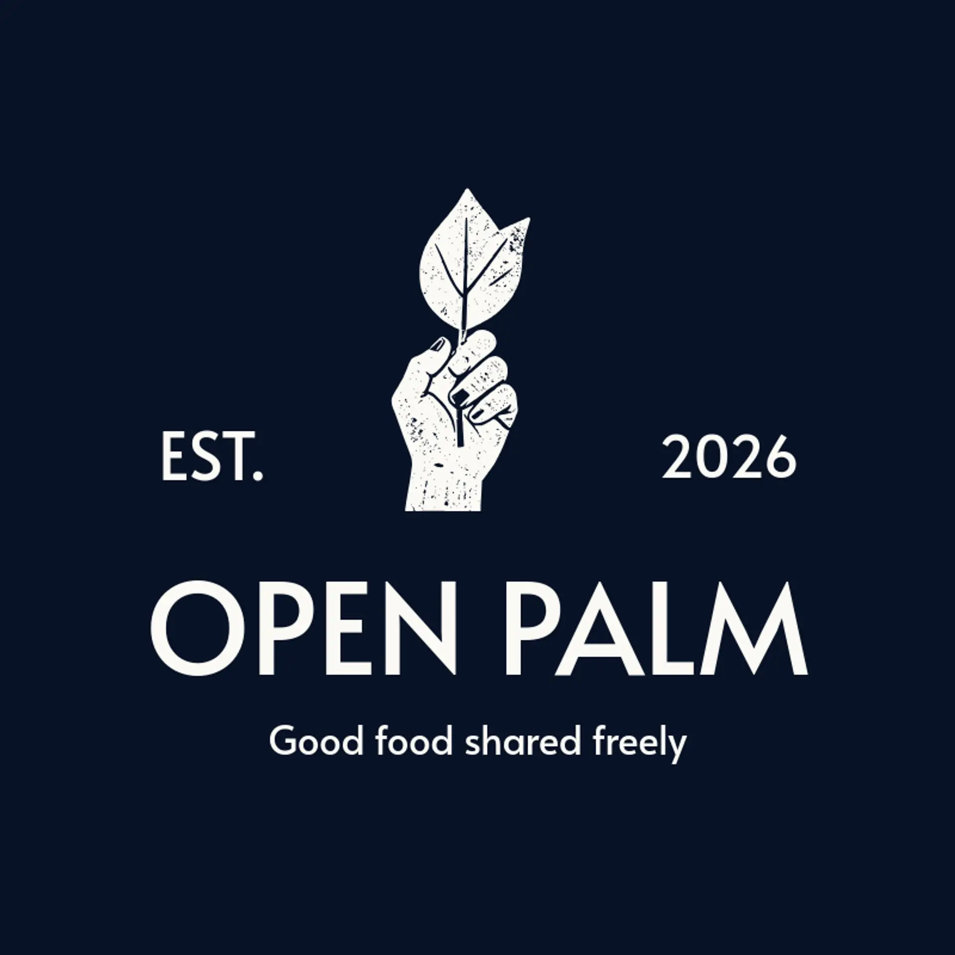 Open Palm logo for vegan