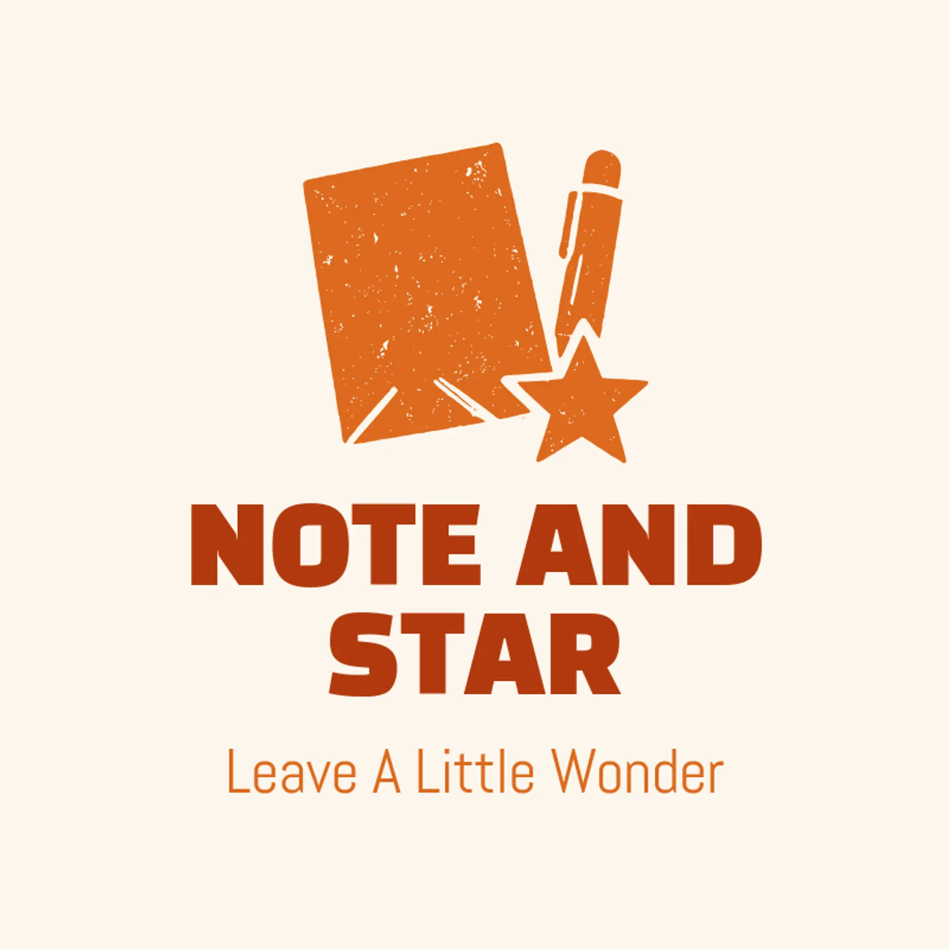 Note And Star logo for pen