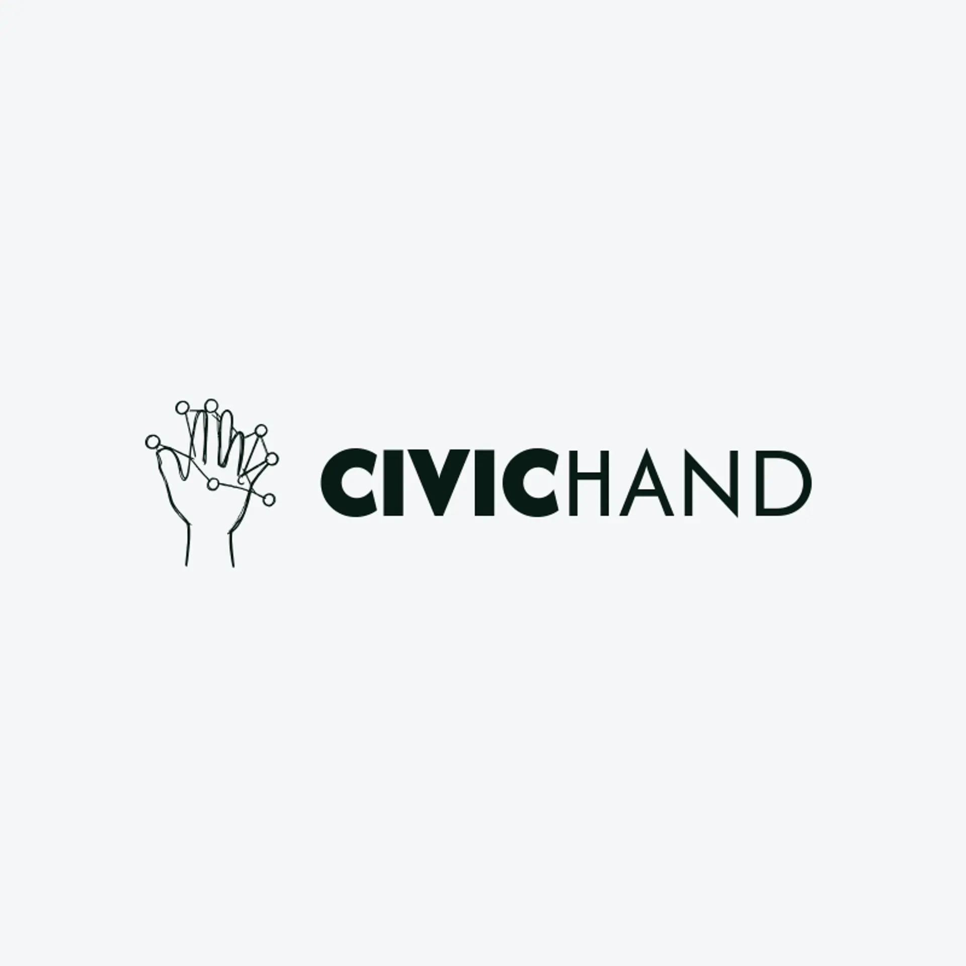 Civic Hand logo for community