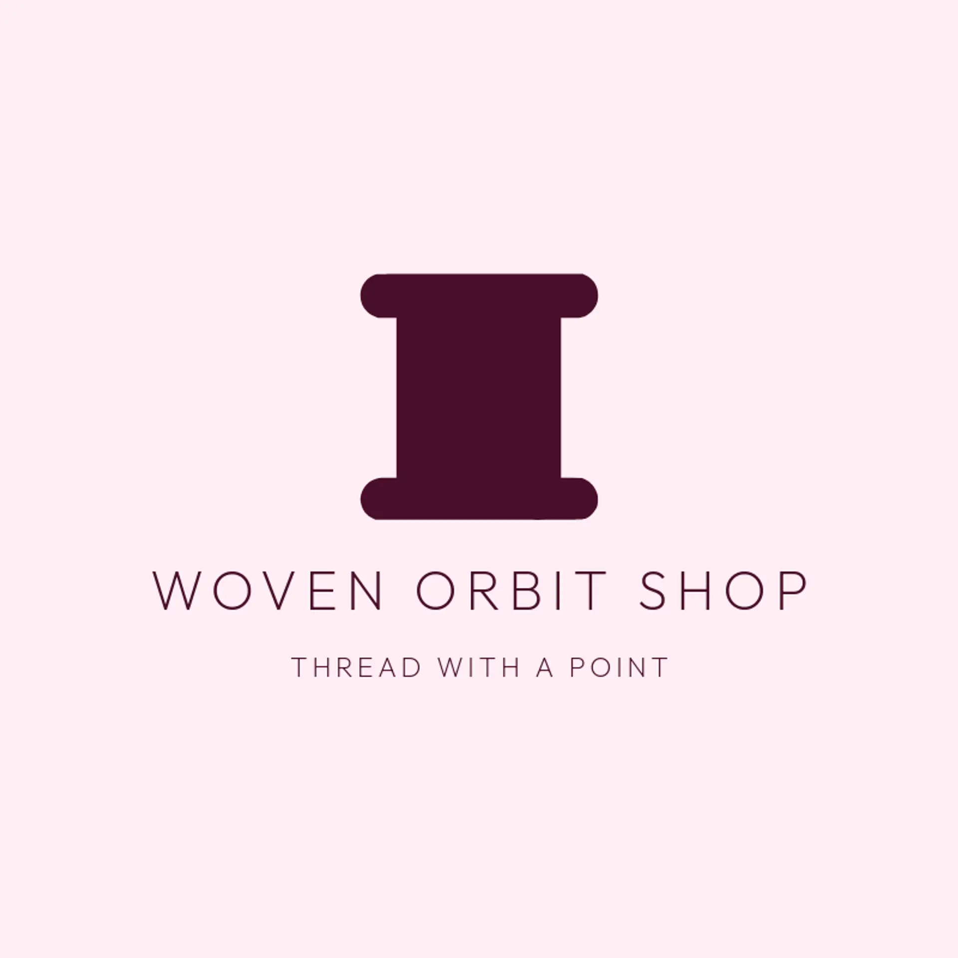 Woven Orbit Shop logo for embroidery