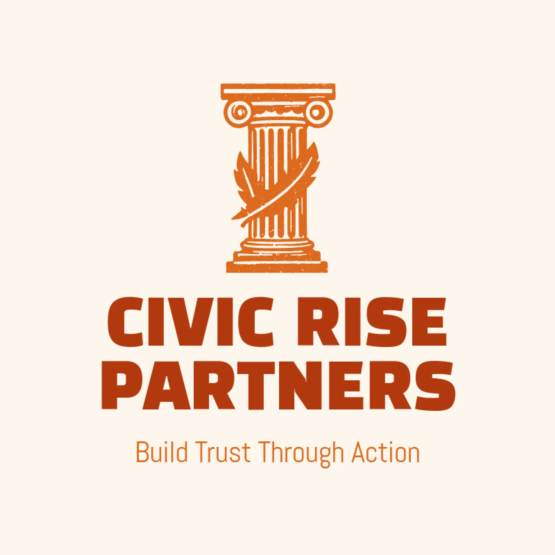 Civic Rise Partners logo for justice
