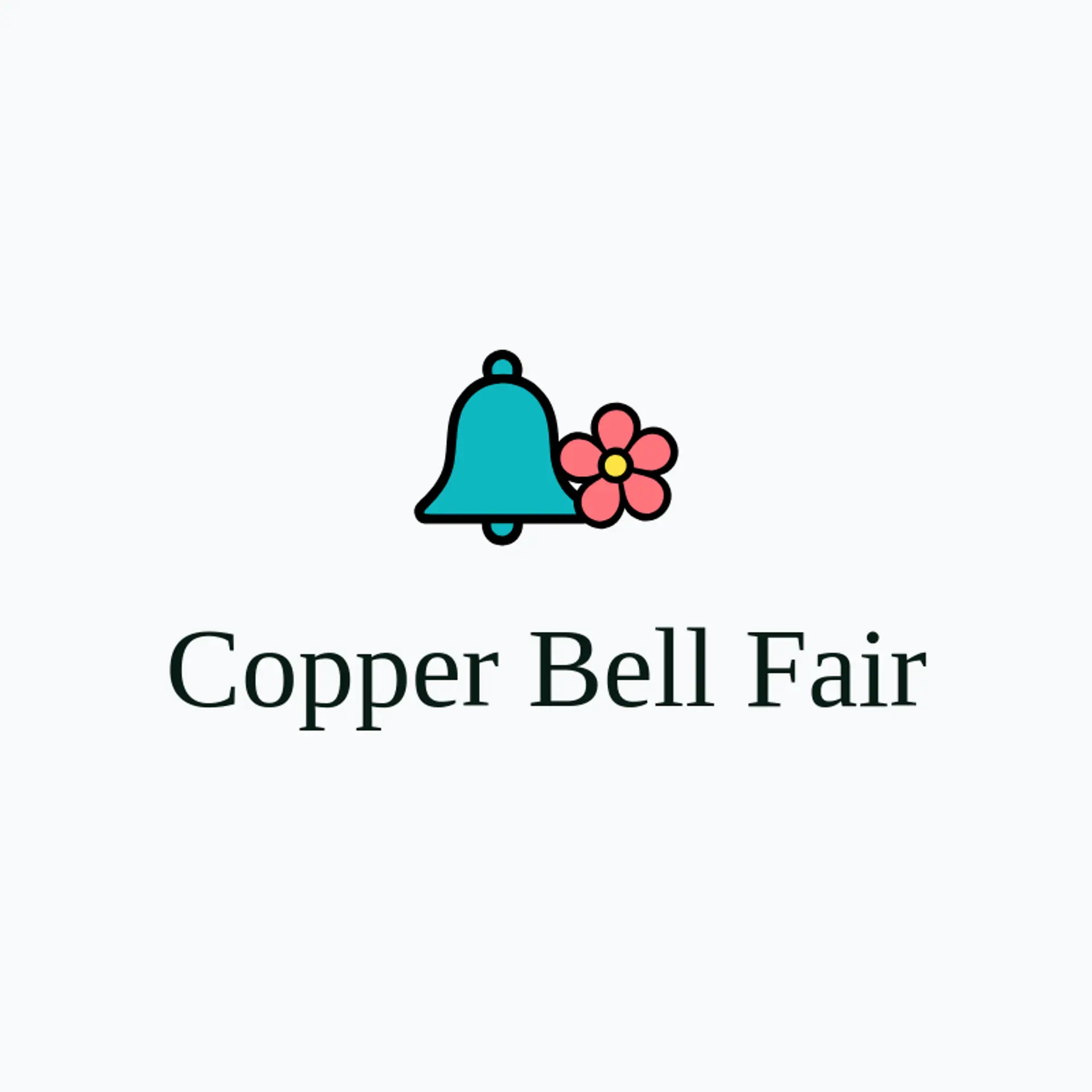 Copper Bell Fair logo for fair