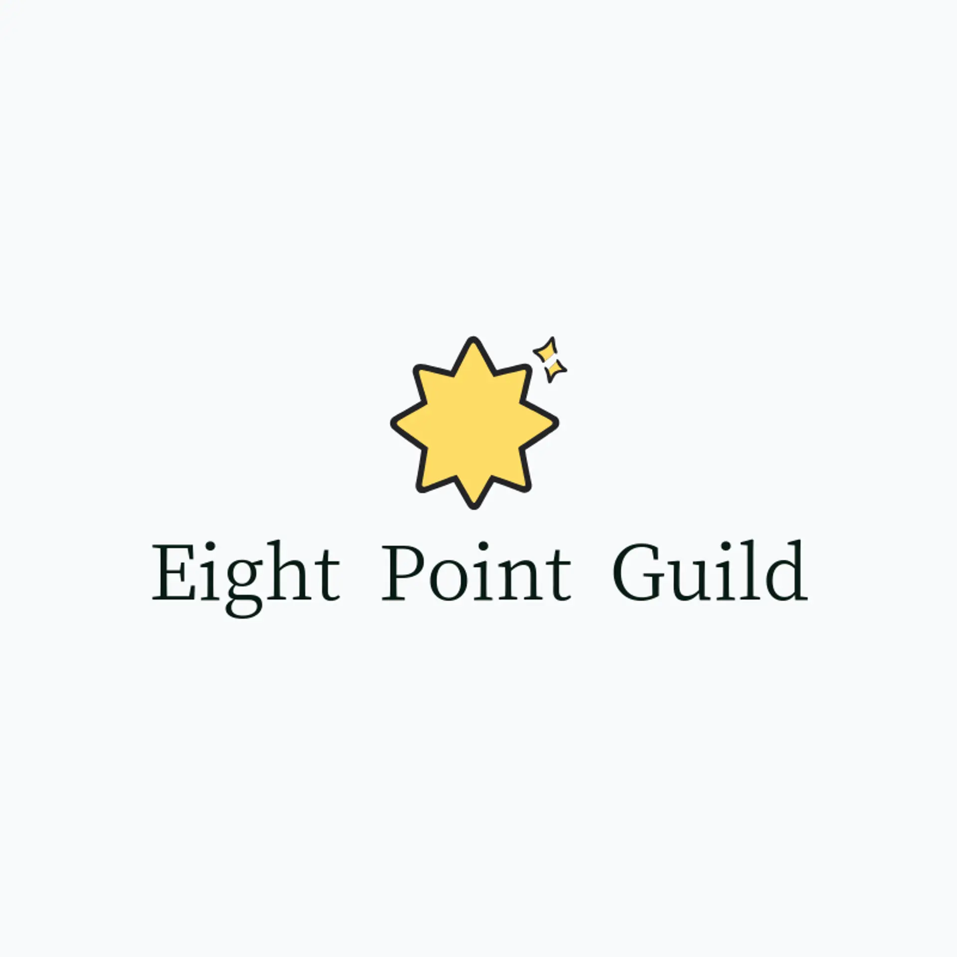 Eight Point Guild logo for arabic