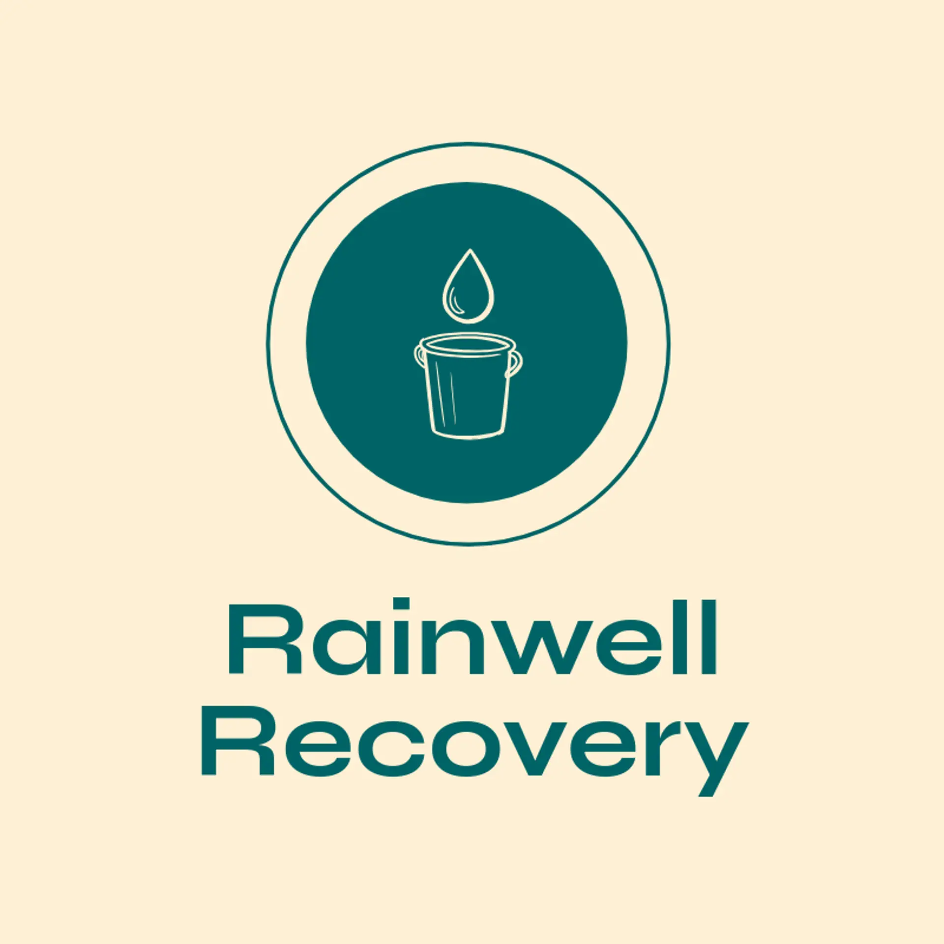 Rainwell Recovery logo for recycle