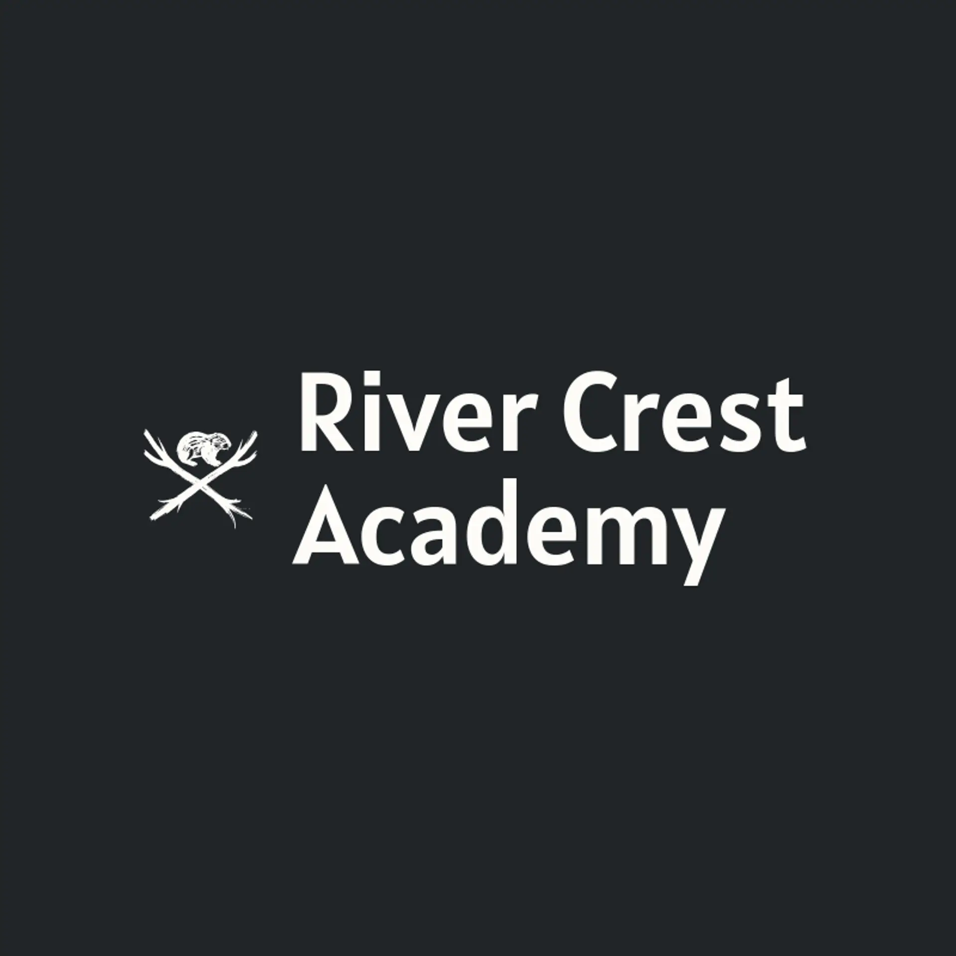 River Crest Academy logo for beaver