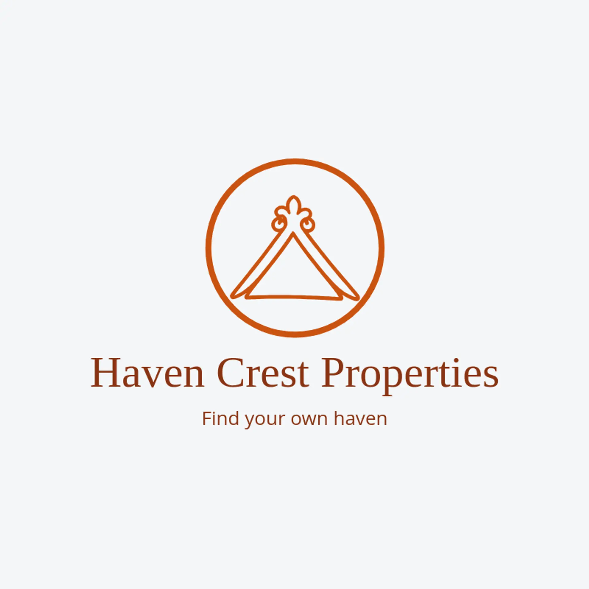 Haven Crest Properties logo for realty