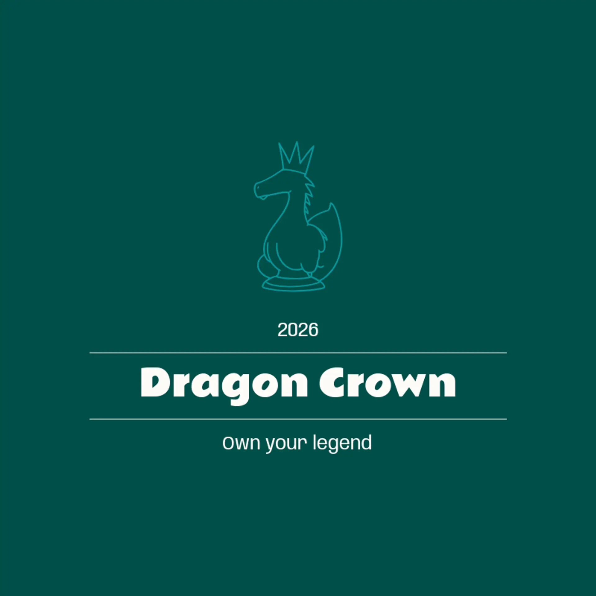 Dragon Crown logo for fantasy